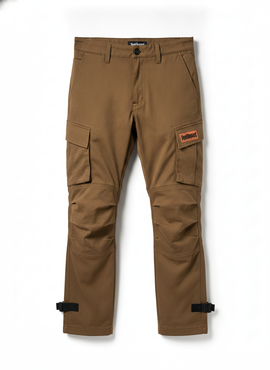 Relaxed-Tapered — Khaki