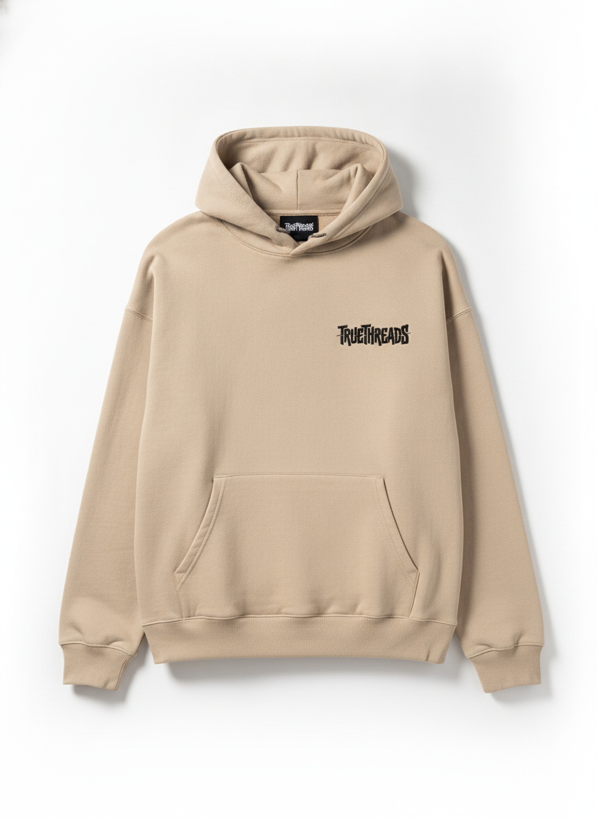 Oversized Hood — Dark Wash