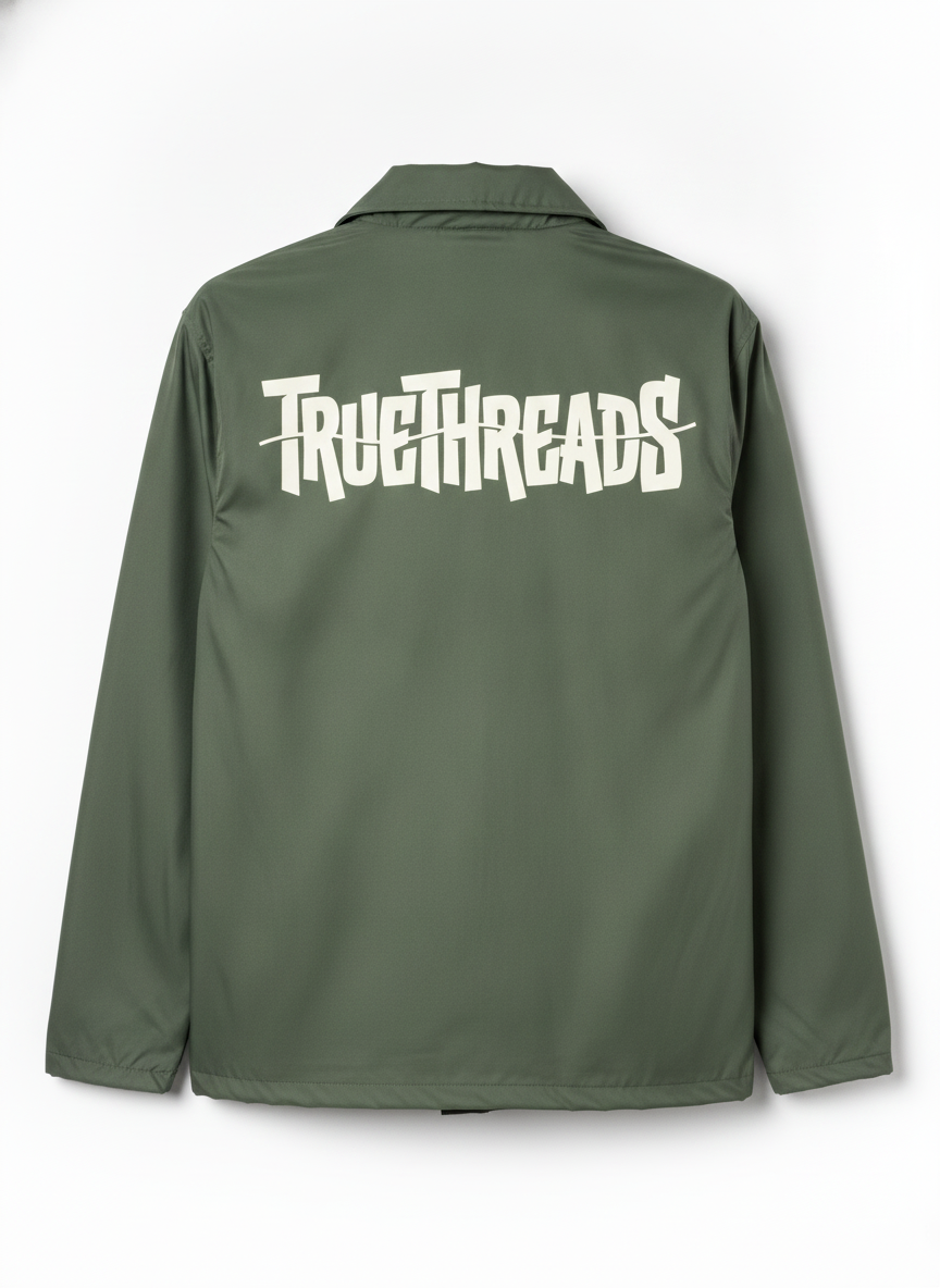 Coaches Jacket — Olive