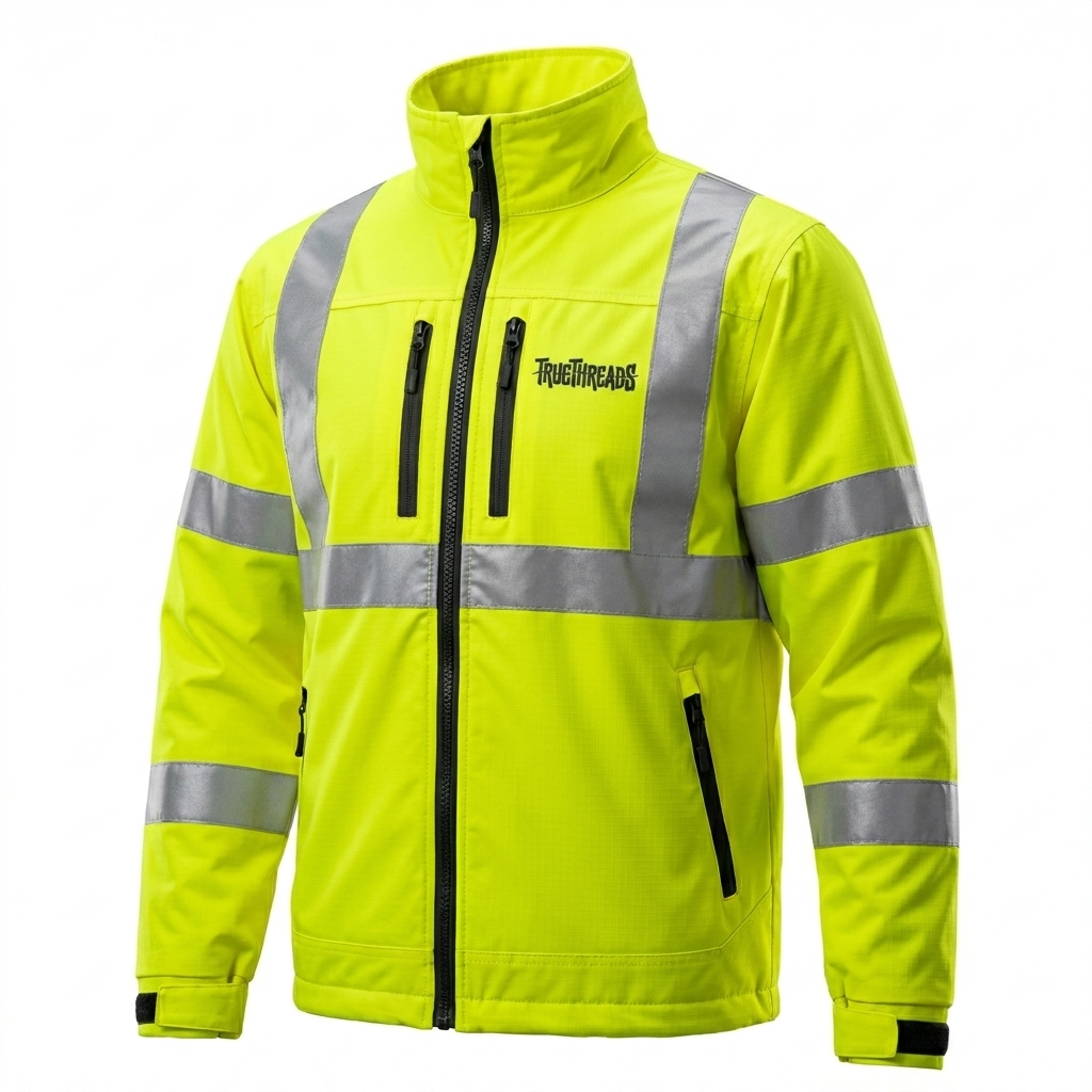 Hi-Vis Jacket — Class 3 Yellow