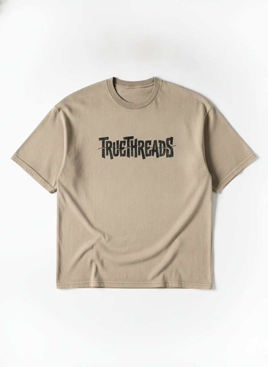 Oversized Crew — Forest Green