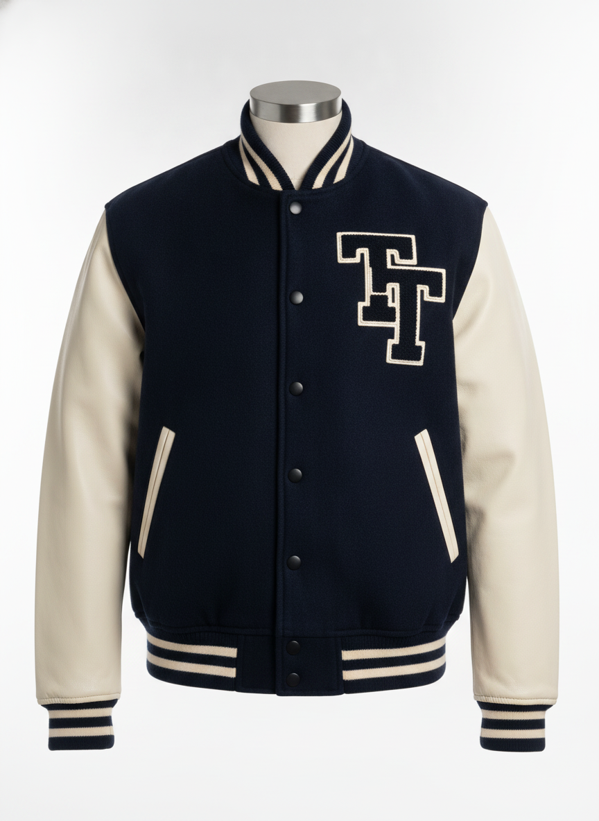 Classic Letterman — Black/Gold